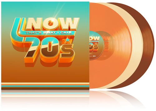 Various Artists: Now That's What I Call The 70's / Various - Orange, Beige & Brown Colored Vinyl - VINYL LP