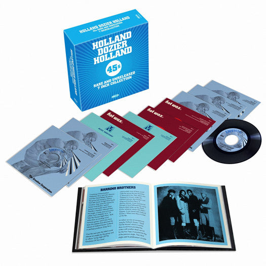 HOLLAND DOZIER HOLLAND RARE 45S 7INCH VINYL SINGLES NEW 2014 BOX SET - VINYL BOX SETS