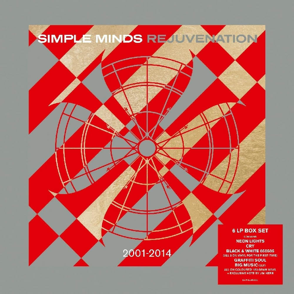Simple Minds Rejuvenation 2001-2014 6 Coloured Vinyl LP Box Set New 2018 - VINYL BOX SETS