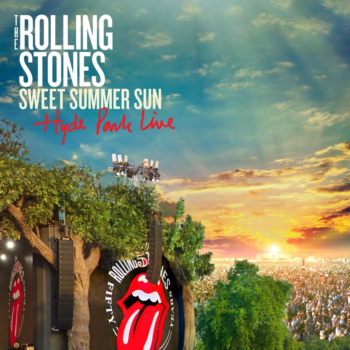 ROLLING STONES HYDE PARK LIVE 3 X LP VINYL 33RPM + DVD BOX SET 2013 NEW - VINYL BOX SETS