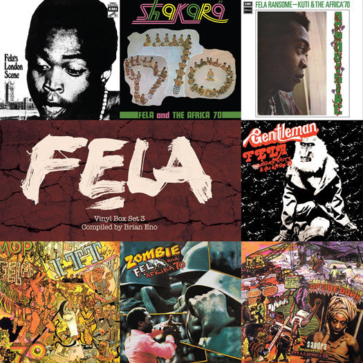 FELA KUTI #3 CURATED BY BRIAN ENO LP VINYL NEW 33RPM BOX SET 2014 - VINYL BOX SETS