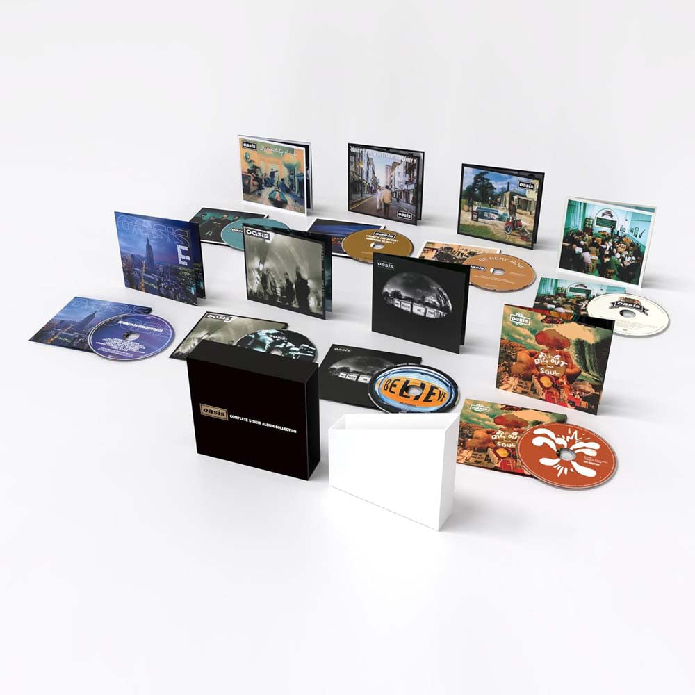 Oasis Complete Studio Album Collection 8 CD Box Set 2025 - VINYL BOX SETS