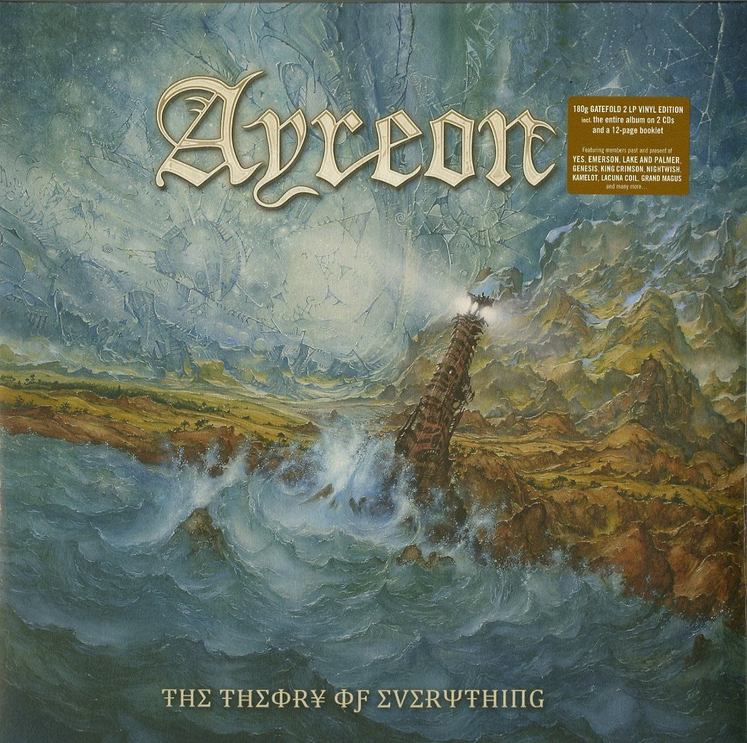 AYREON THE THEORY OF EVERYTHING LP VINYL 33RPM BOX SET ROCK 2013 NEW - VINYL BOX SETS