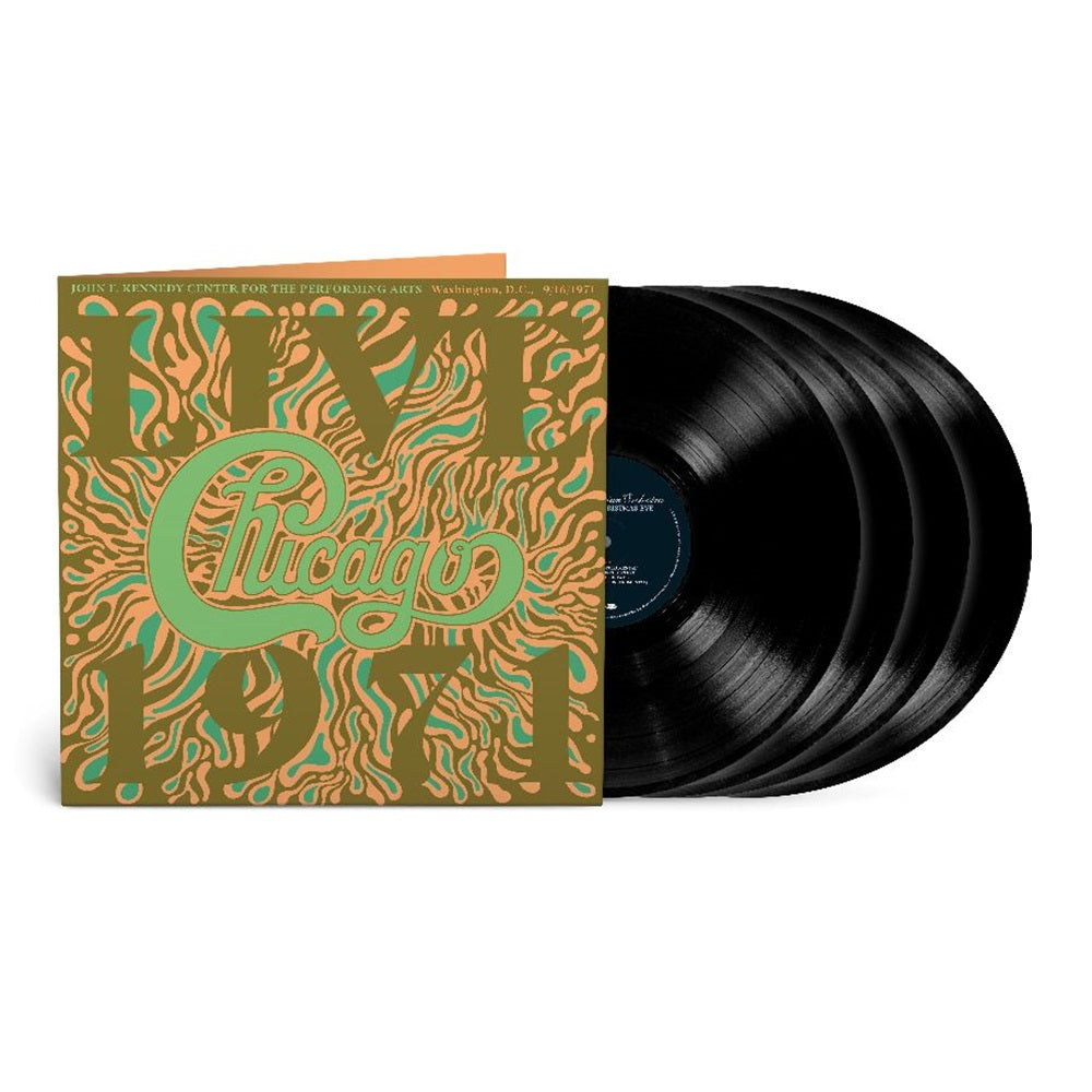 Chicago Chicago at The John F. Kennedy Center for the Performing Arts, Washington D.C. (9/16/71) 4 LP Vinyl Box Set 2024 - VINYL BOX SETS