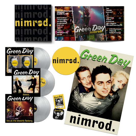 Green Day Nimrod Vinyl LP Box Set 25th Anniversary Deluxe Edition 2023 - VINYL BOX SETS