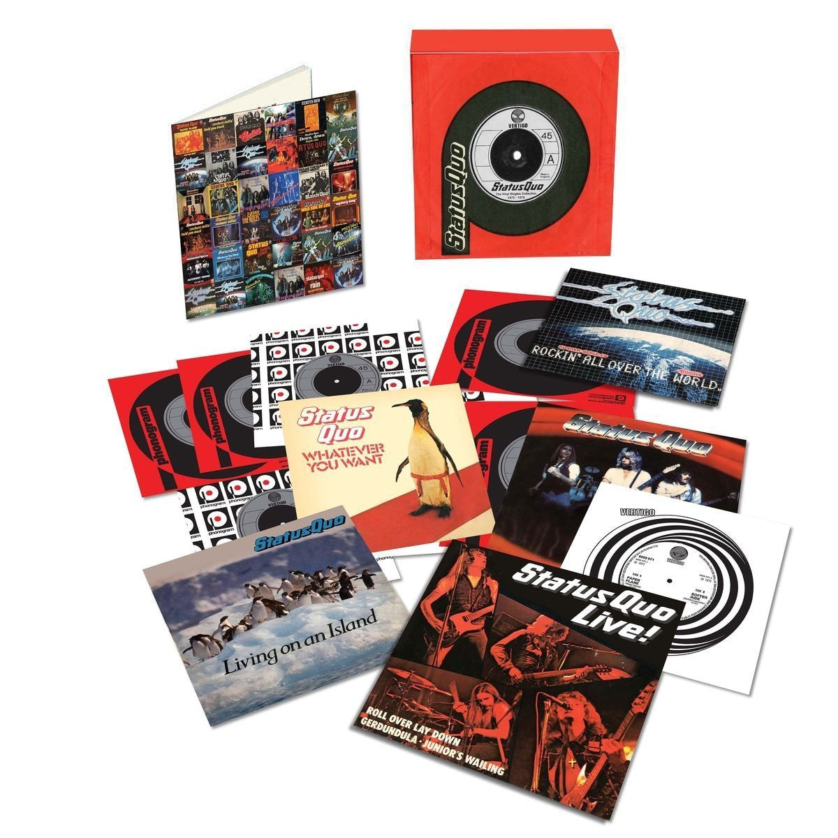 STATUS QUO 197279 Vinyl Singles Collection 7" Box Set 2017 - VINYL BOX SETS
