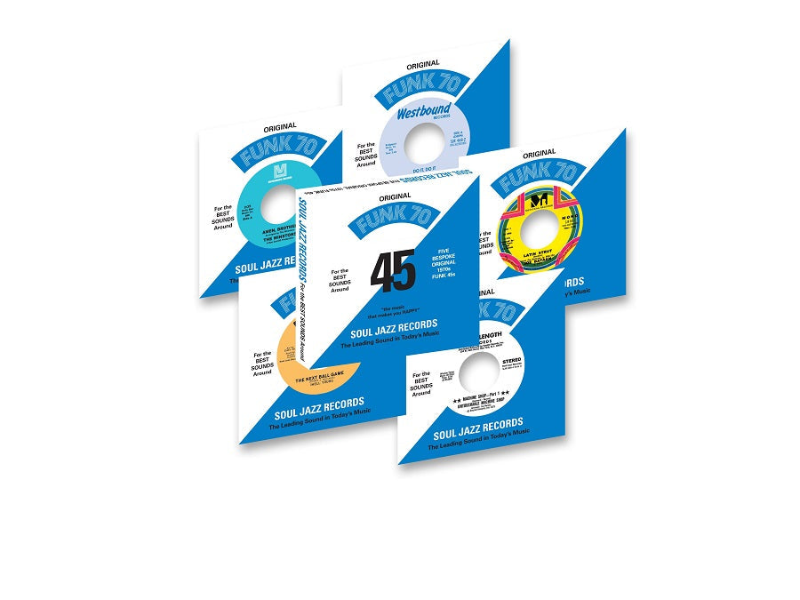 Soul Jazz Records Presents FUNK 70 Collectors 7" Box Set RSD 2021 - VINYL BOX SETS