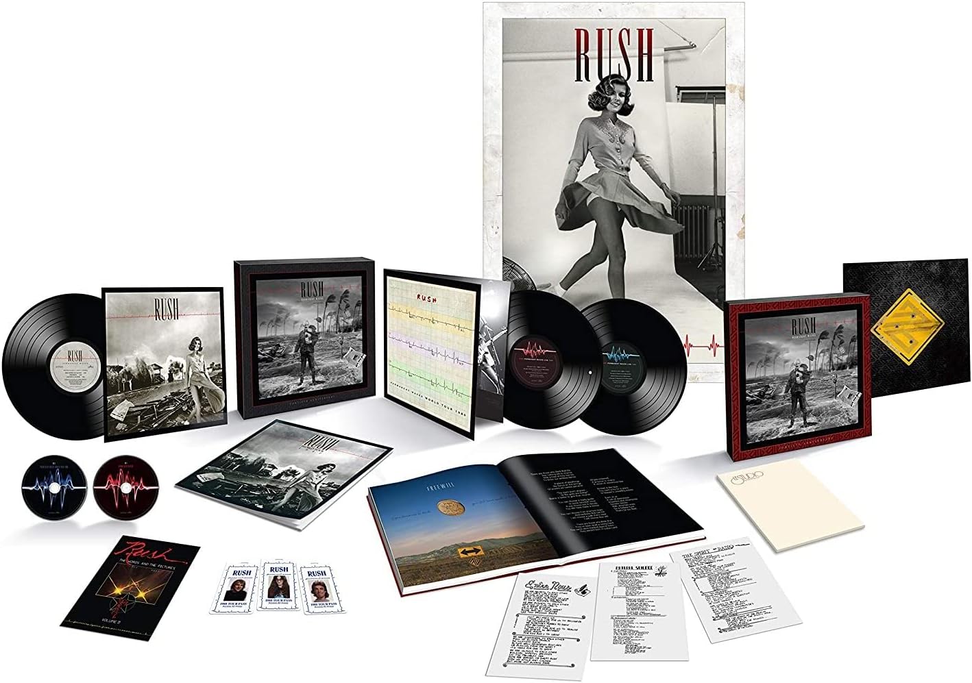 Rush Permanent Waves Vinyl LP Box Set Super Deluxe 40th Anniversary 2020 - VINYL BOX SETS
