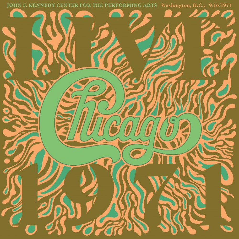 Chicago Chicago at The John F. Kennedy Center for the Performing Arts, Washington D.C. (9/16/71) 4 LP Vinyl Box Set 2024 - VINYL BOX SETS