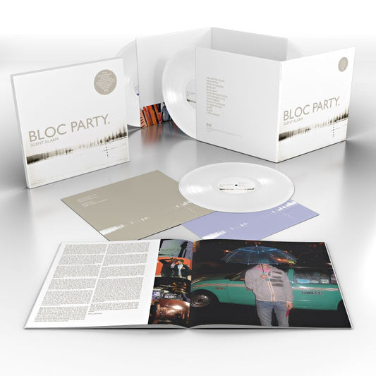 Bloc Party Silent Alarm - 20th Anniversary Vinyl LP Box Set White Colour Due Out 26/09/25 - VINYL BOX SETS