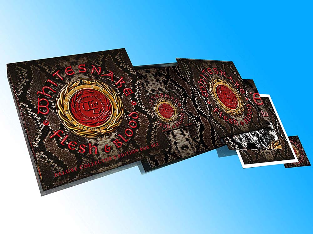 Whitesnake Flesh & Blood Limited Vinyl LP Box Set 2019 - VINYL BOX SETS