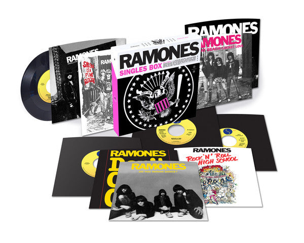 RAMONES Singles Vinyl 10x7" Box Set NEW RSD 2017 Limited Edition - VINYL BOX SETS
