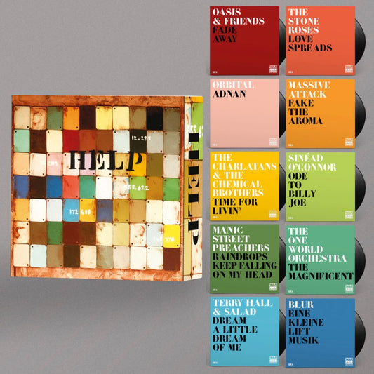 HELP 30th Anniversary 7" Vinyl Single Box Set Due Out 17/10/25 - VINYL BOX SETS