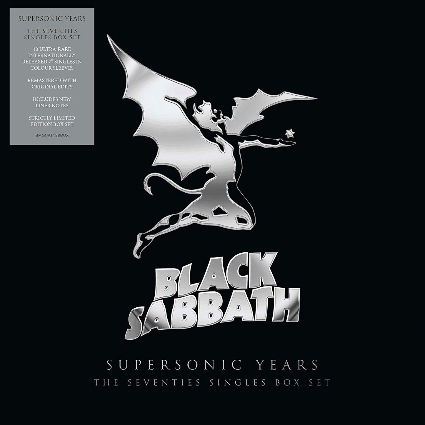 Black Sabbath Supersonic Years: The 70s Singles Box Set 10 X 7" Box Set NEW - VINYL BOX SETS