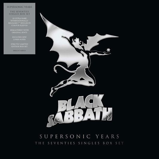 Black Sabbath Supersonic Years: The 70s Singles Box Set 10 X 7" Box Set NEW - VINYL BOX SETS