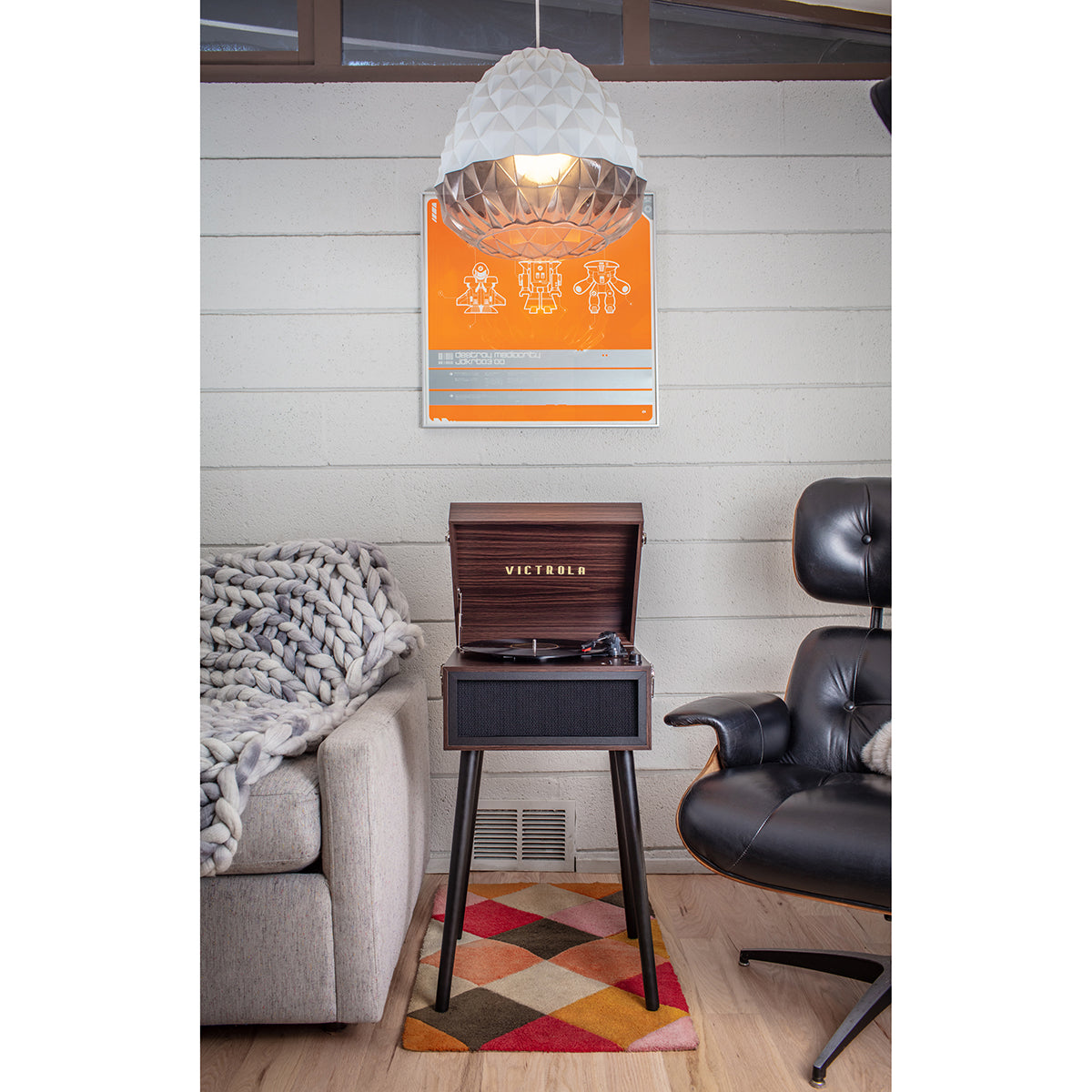 Liberty Record Player with Stand