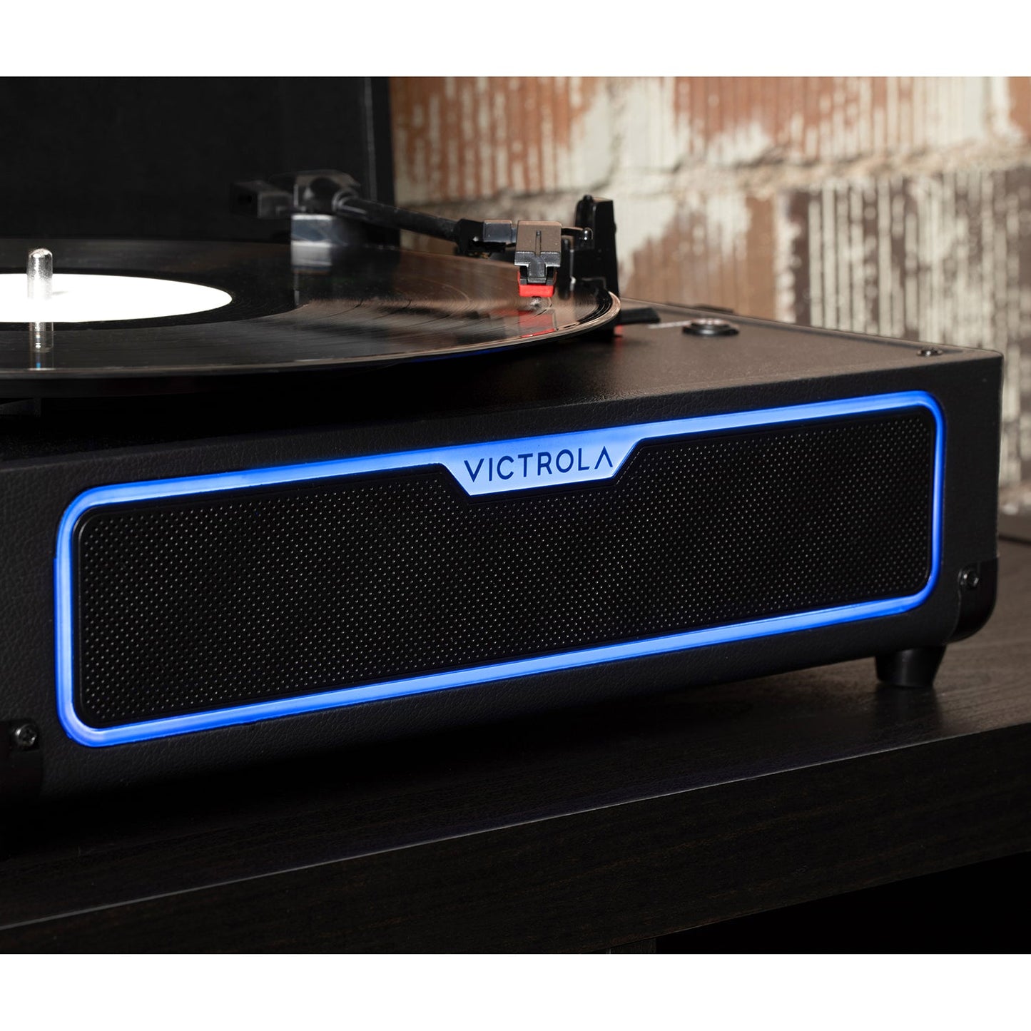 Journey Glow Illuminated Suitcase Record Player