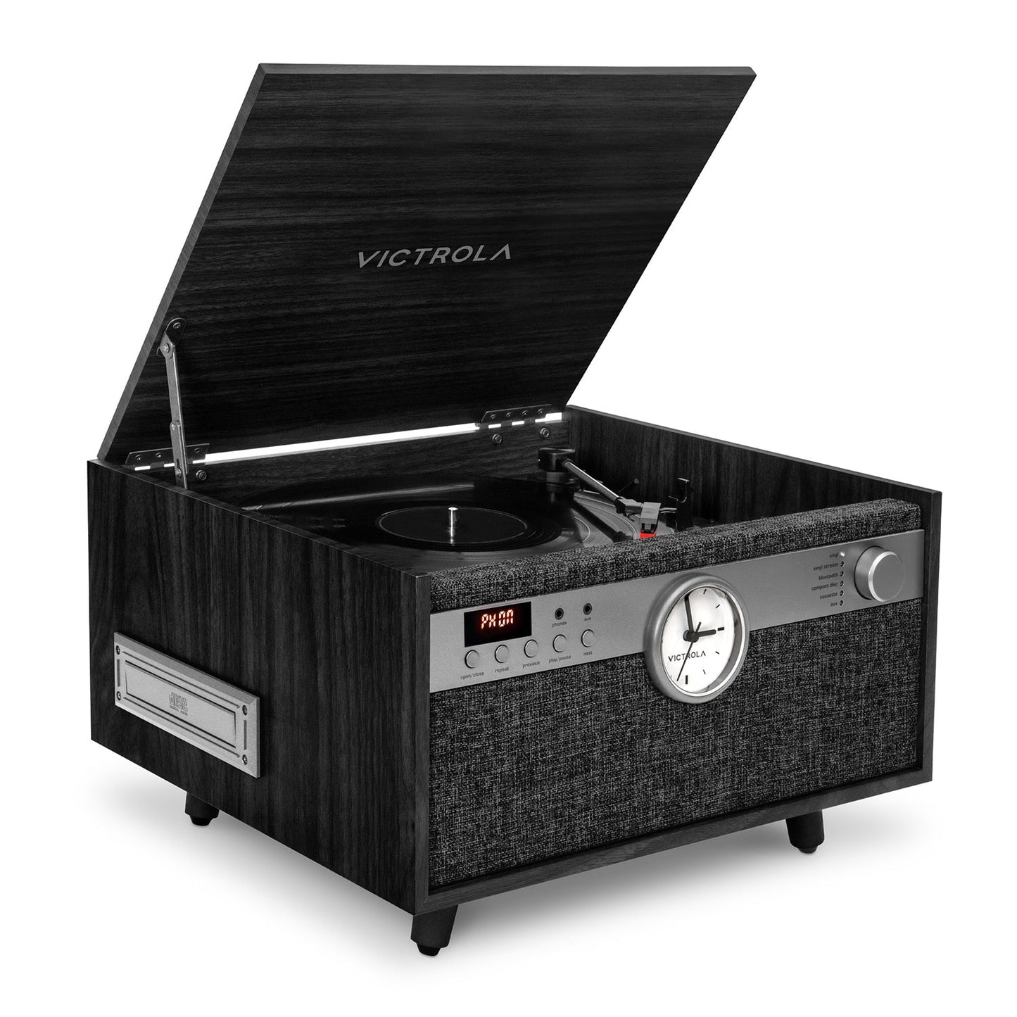 Century Signature+ 6-in-1 Wood Record Player