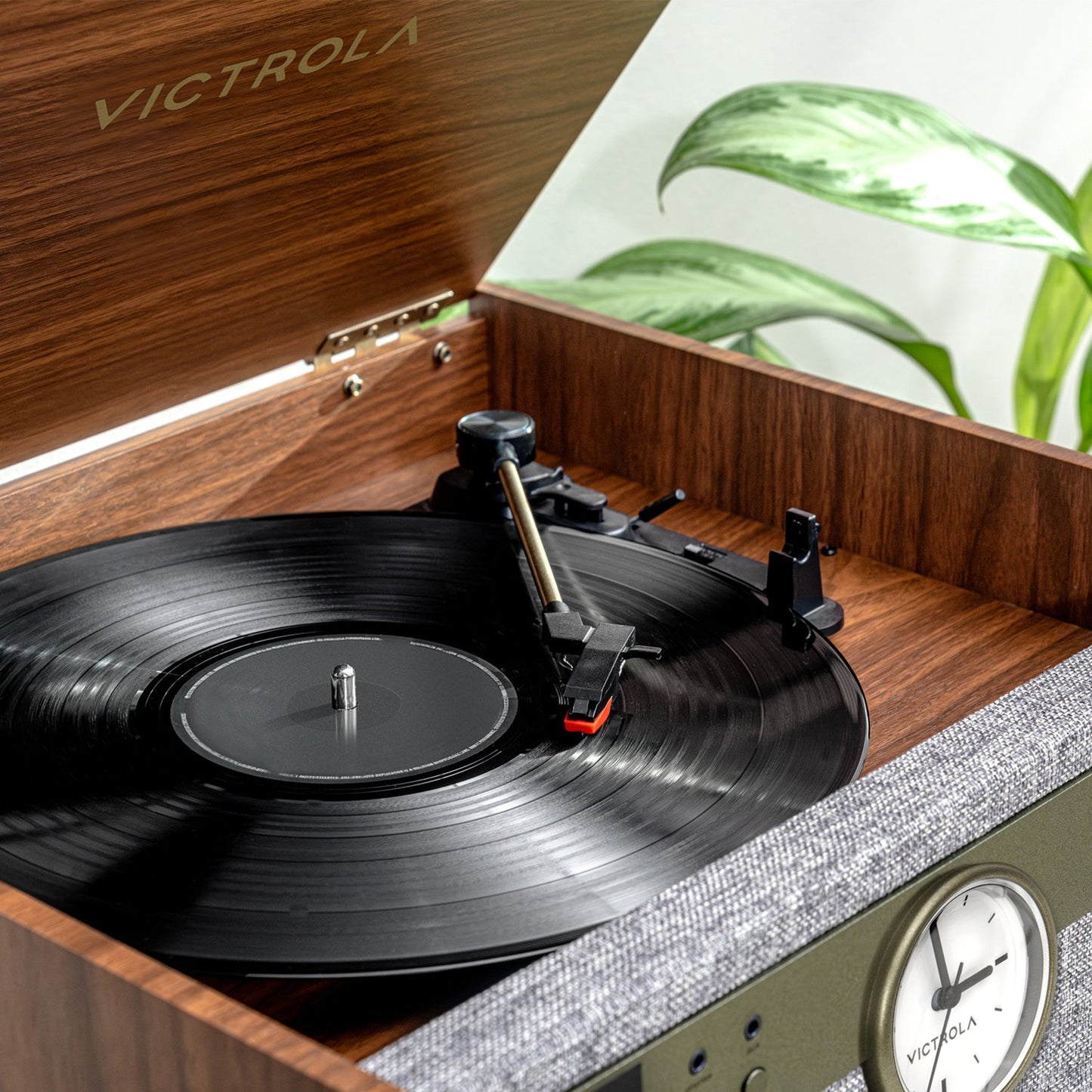 Century Signature+ 6-in-1 Wood Record Player