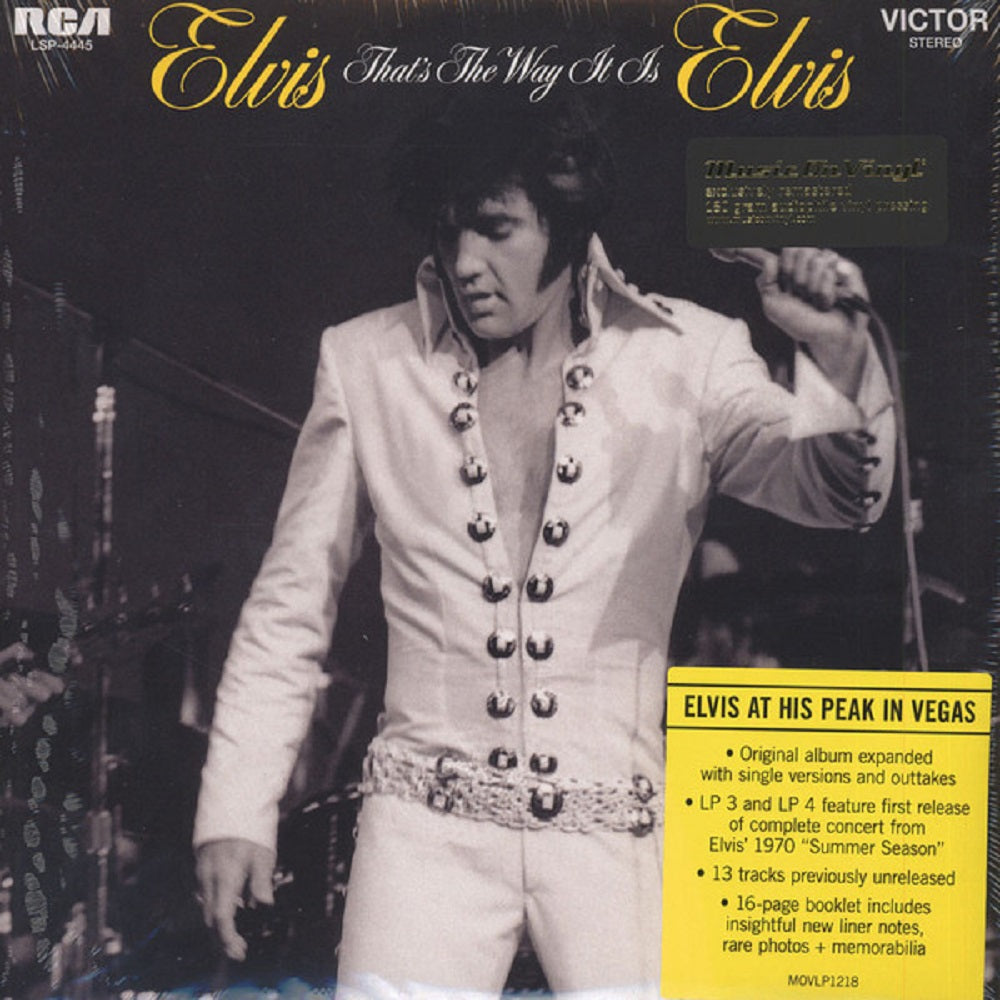 Elvis Presley That's The Way It Is Vinyl LP Box Set New 2014 - VINYL BOX SETS