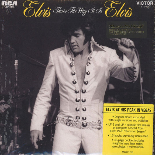 Elvis Presley That's The Way It Is Vinyl LP Box Set New 2014 - VINYL BOX SETS