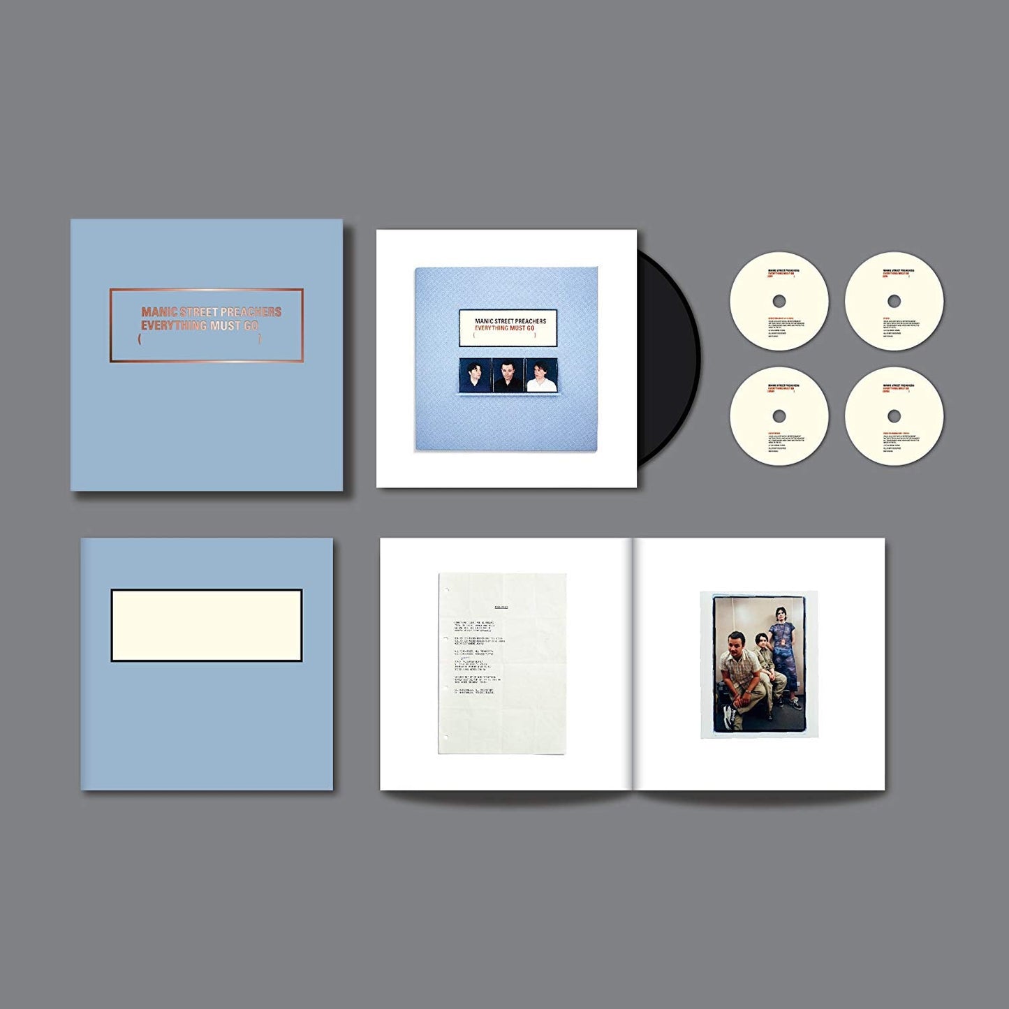 Manic Street Preachers - Everything Must Go Vinyl LP Box Set Edition 2016 - VINYL BOX SETS
