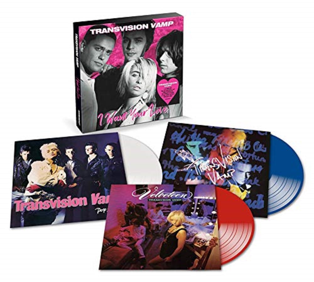 Transvision Vamp I Want Your Love Ltd Deluxe Vinyl LP Box Set New 2018 - VINYL BOX SETS