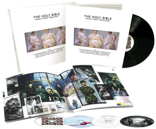 MANIC STREET PREACHERS THE HOLY BIBLE LP VINYL 33RPM AND CD NEW BOX SET - VINYL BOX SETS