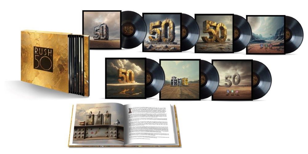 Rush Rush 50 Vinyl LP Box Set 2025 - VINYL BOX SETS